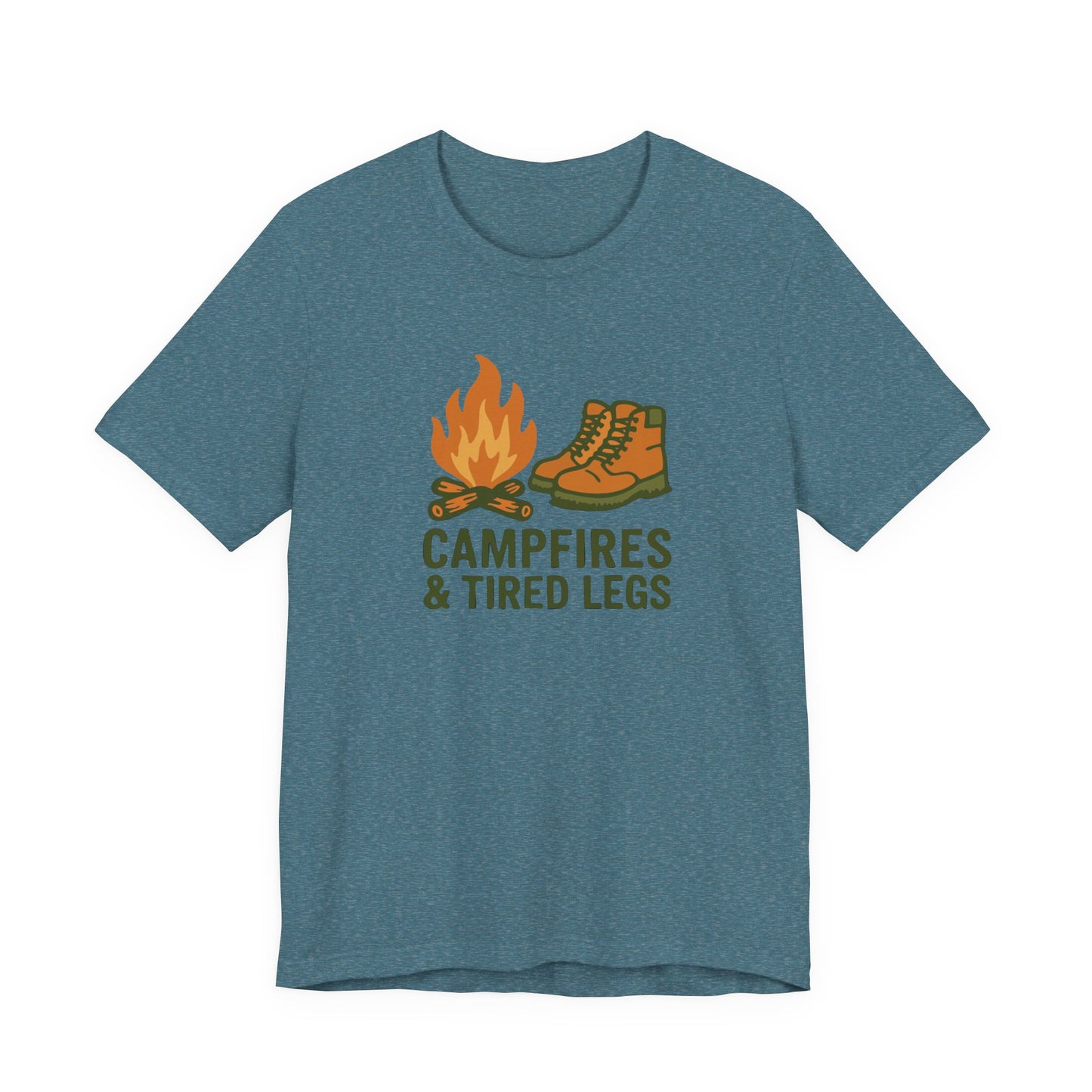 Campfires & Tired Legs Women's Hiker Tee