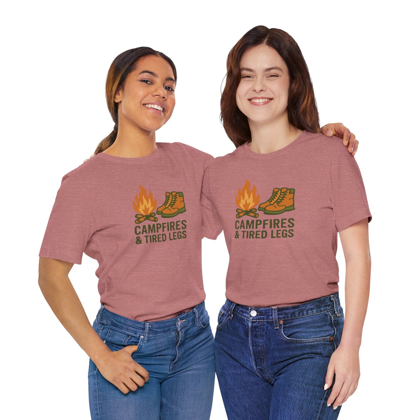 Campfires & Tired Legs Women's Hiker Tee