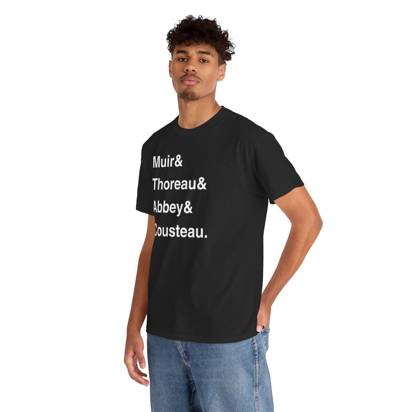 Muir Thoreau Abbey Cousteau Outdoor Legends Men's Tee