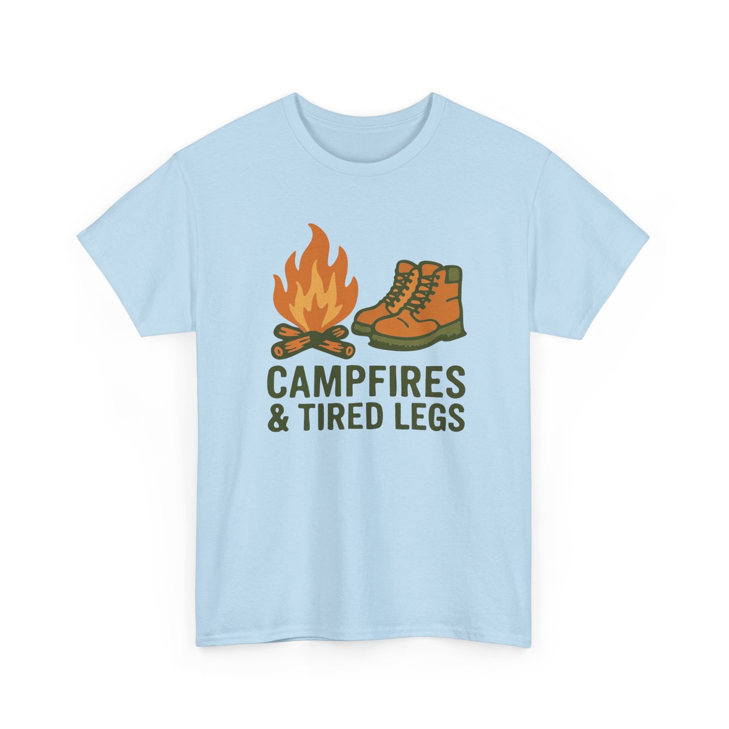 Campfires & Tired Legs Men's Hiker Tee