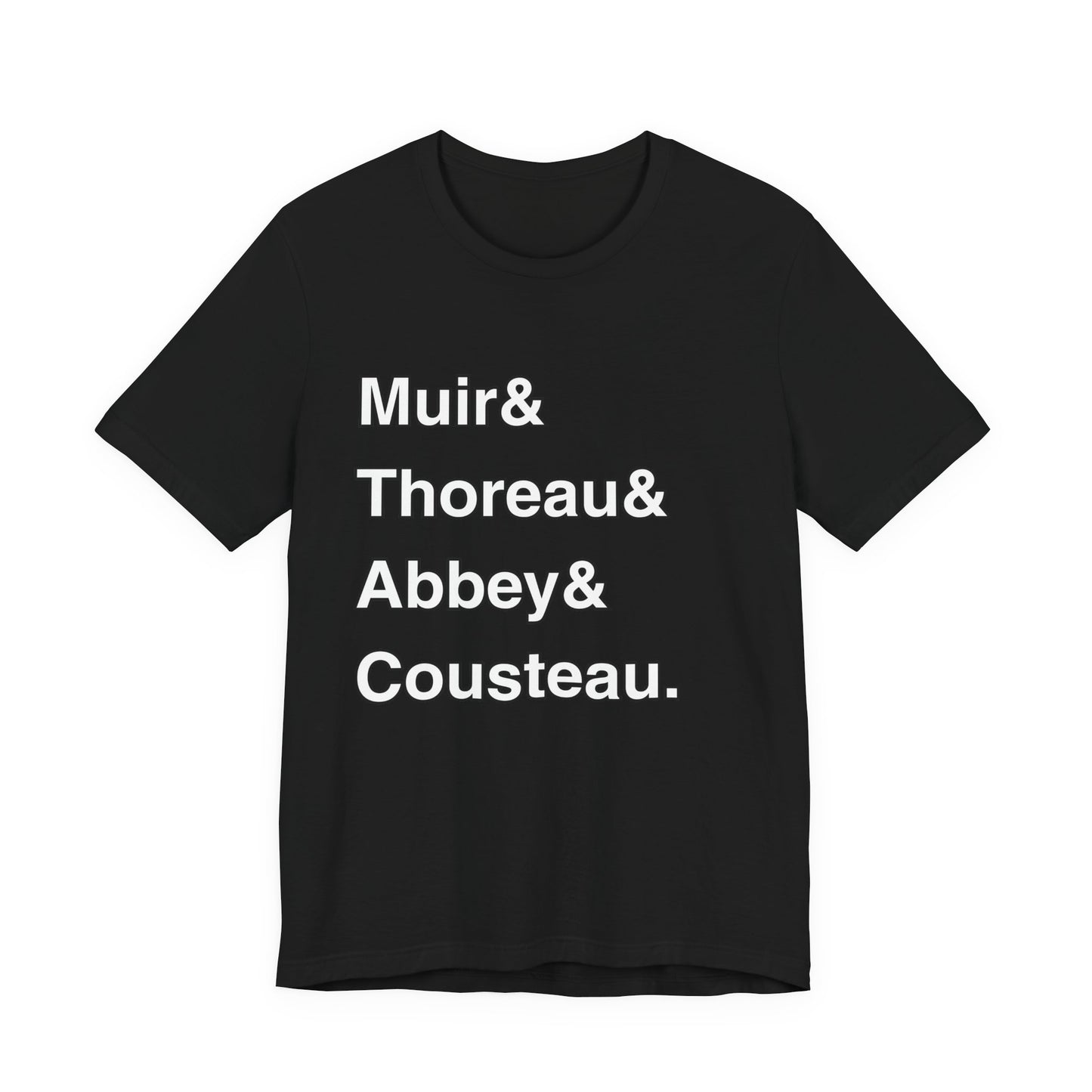 Muir Thoreau Abbey Cousteau Outdoor Legends Women's Tee