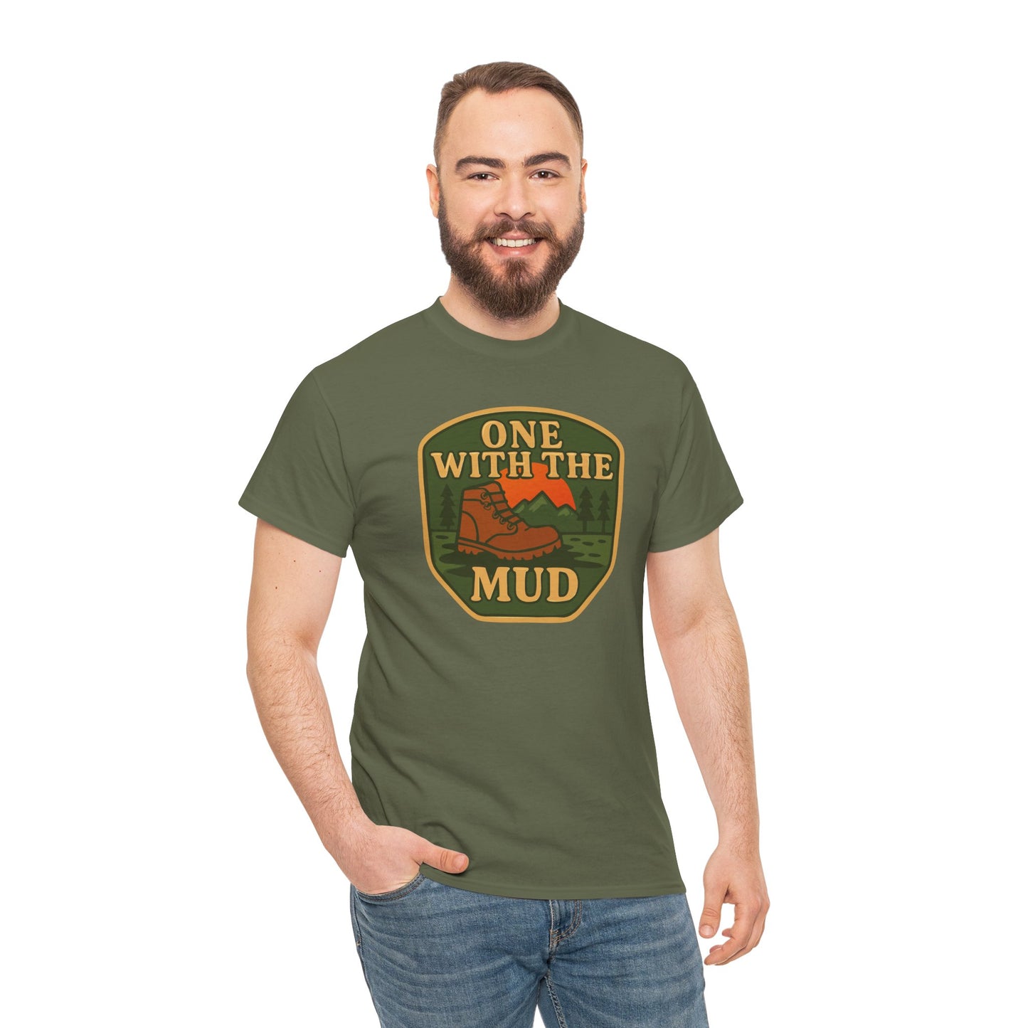 One With the Mud Men's Hiking Tee