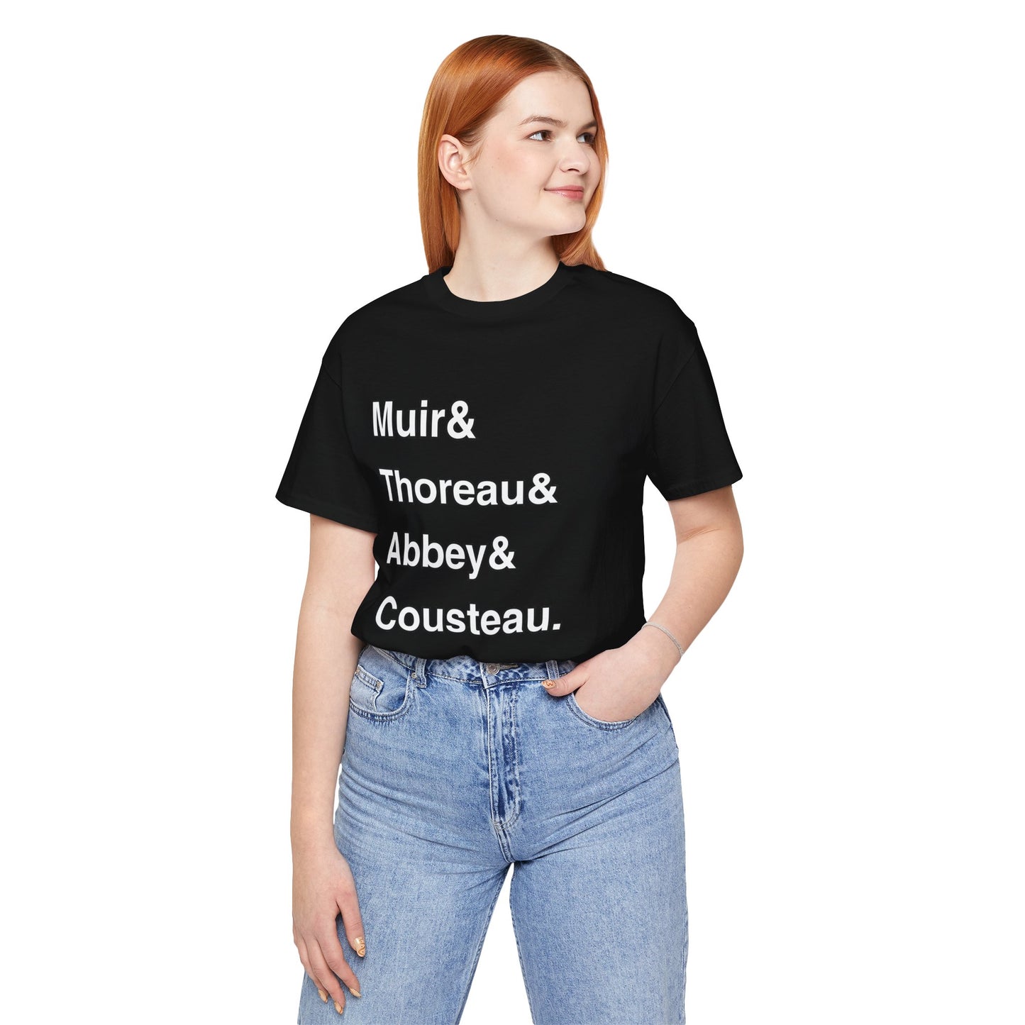 Muir Thoreau Abbey Cousteau Outdoor Legends Women's Tee