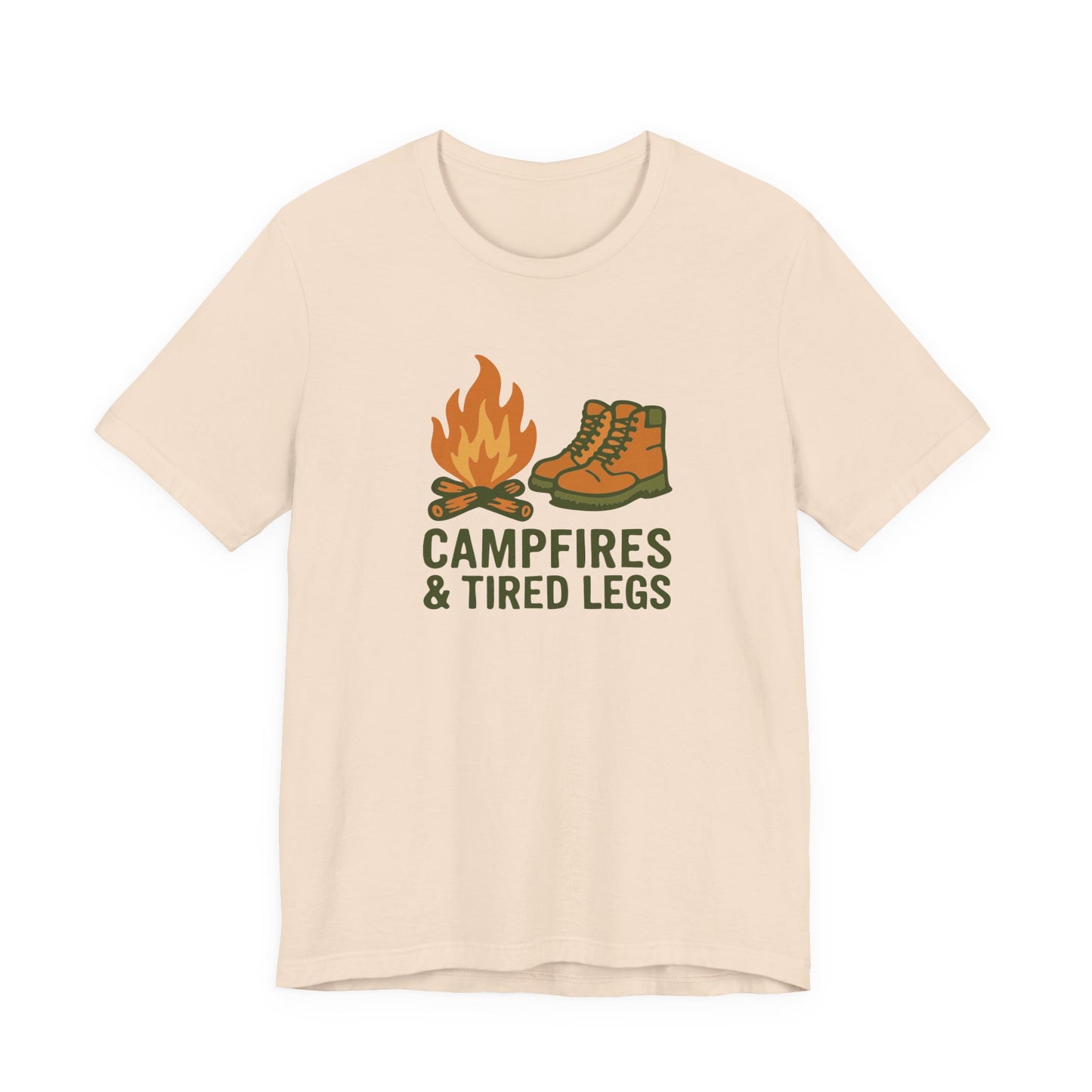 Campfires & Tired Legs Women's Hiker Tee
