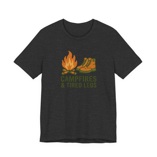 Campfires & Tired Legs Women's Hiker Tee