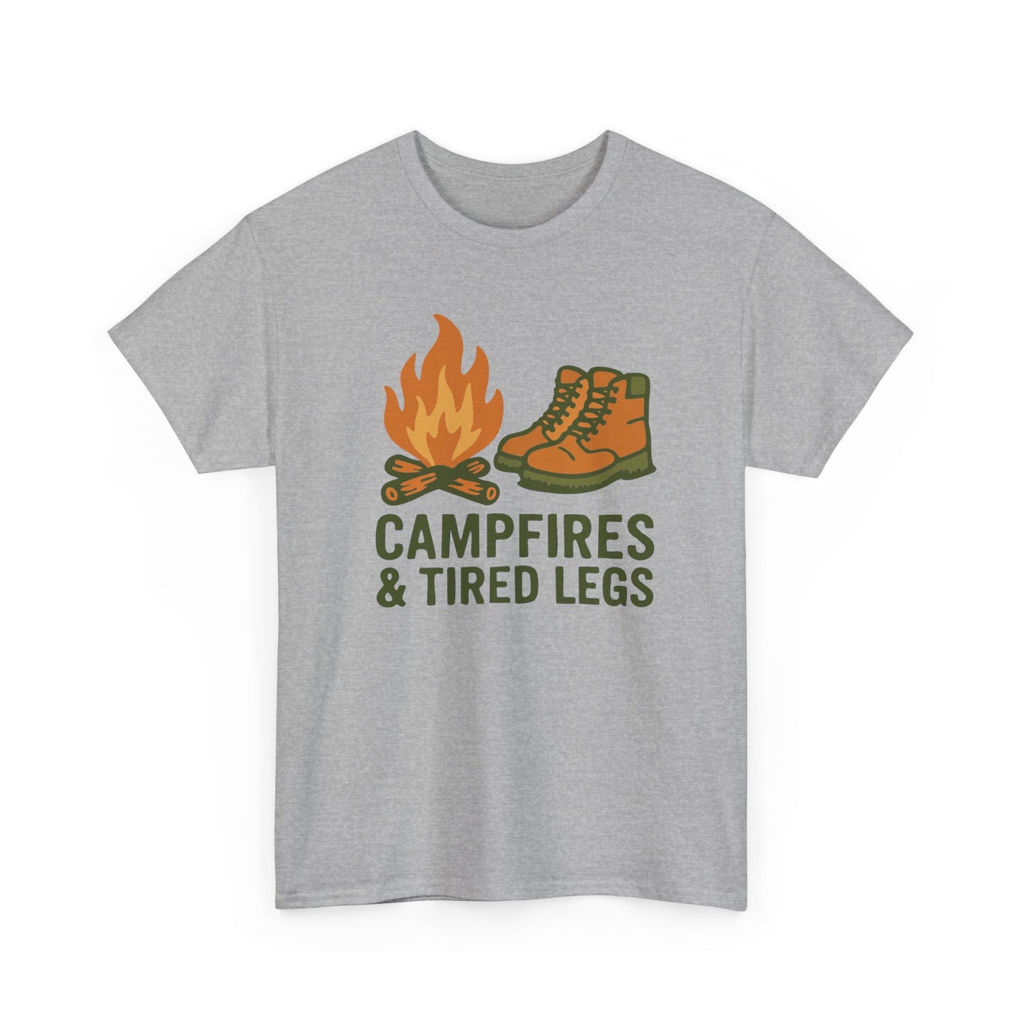 Campfires & Tired Legs Men's Hiker Tee