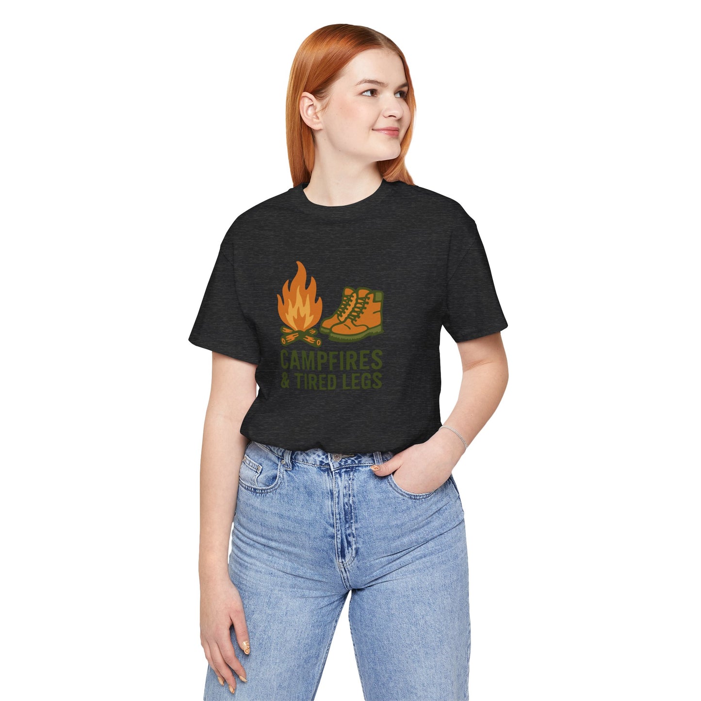 Campfires & Tired Legs Women's Hiker Tee