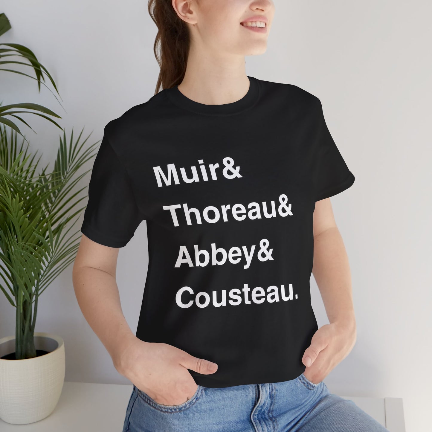 Muir Thoreau Abbey Cousteau Outdoor Legends Women's Tee
